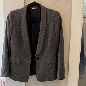 ANTONIO MELANI Gray Herringbone Blazer
